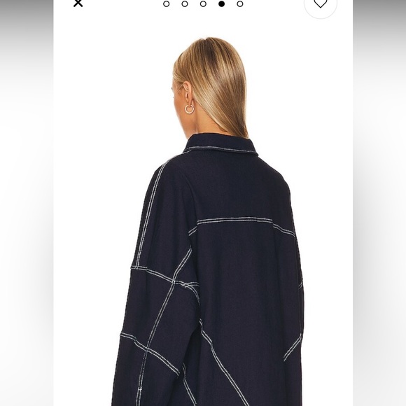 Cyrus Jacket in Navy by By.Dyln - Picture 2 of 5